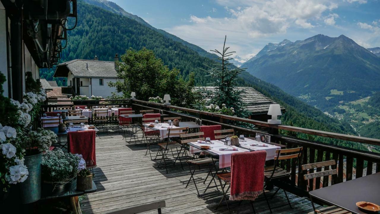 Hotel Le Grand Chalet Favre Saint-Luc Esterno foto